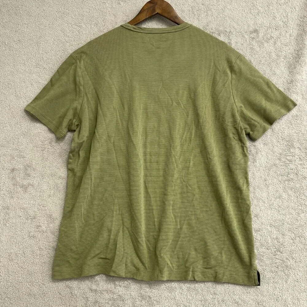 NWOT Banana Republic Men's XXL Luxe Touch Performance Tee Olive Green